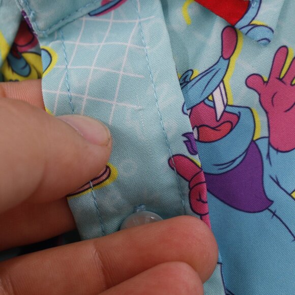 RSVLTS Shirt Mens 3XL Disney A Goofy Movie The Whole Goofin Gang Button Down - Picture 3 of 15